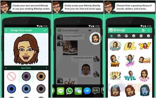 Как использовать bitmoji в whatsapp