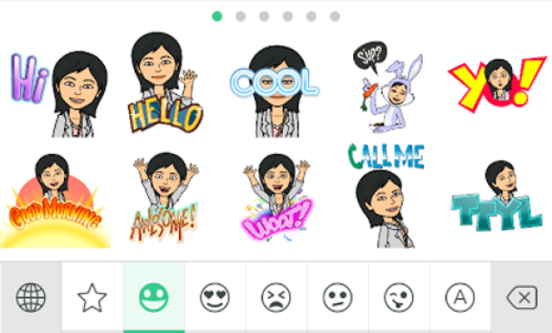 Как использовать bitmoji в whatsapp